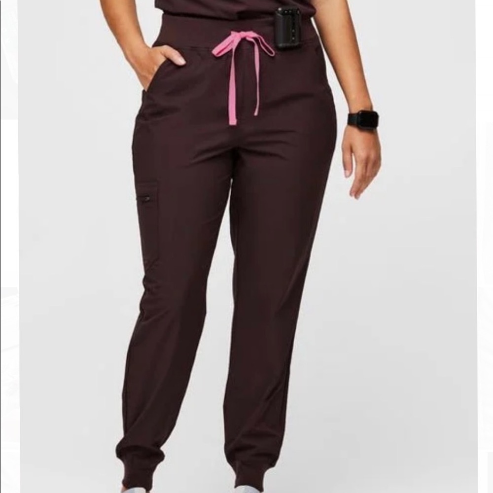 NWT FIGS Scrubs - Dark Fig